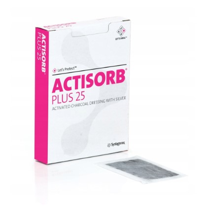 Actisorb Plus 19* 10,5 см 1шт для інфікованих ран